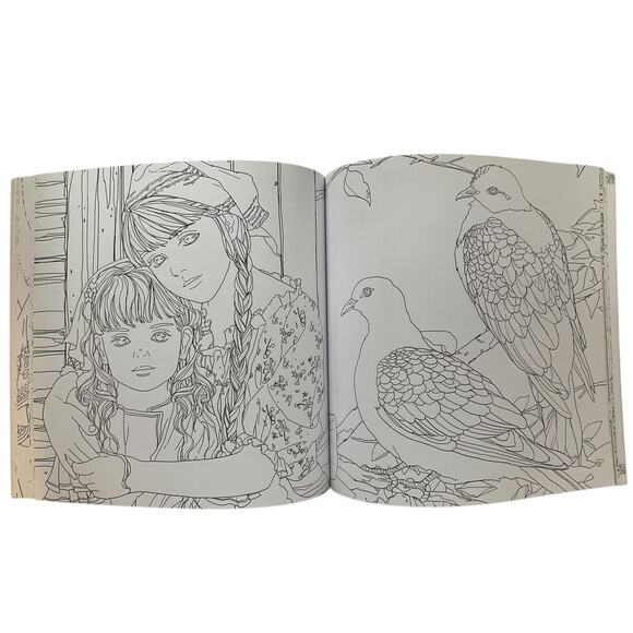 The Snow Queen Coloring Book NWT - Picture 2 of 4
